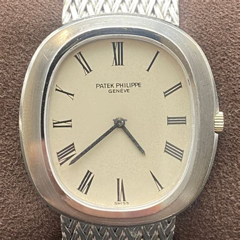 patek philippe ellipse white gold price|Patek Philippe ellipse vintage.